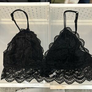 SHEIN women’s black bralette